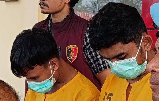Dua tukang ojek jadi pelaku pembuat uang palsu di Kota Kupang. (IDN Times/Putra Bali Mula)