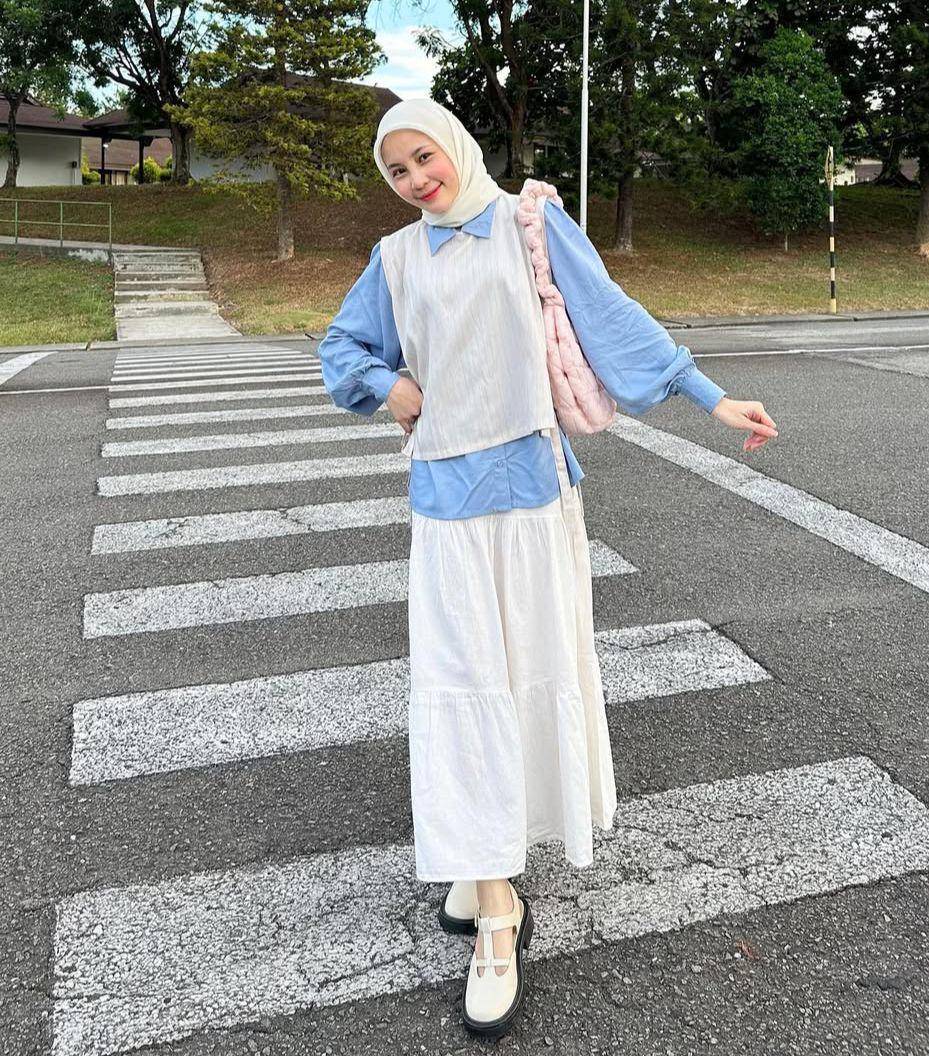 OOTD ala Adji Isni (instagram.com/aisni)
