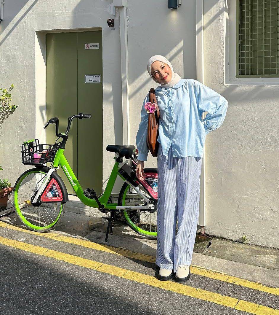 OOTD ala Adji Isni (instagram.com/aisni)