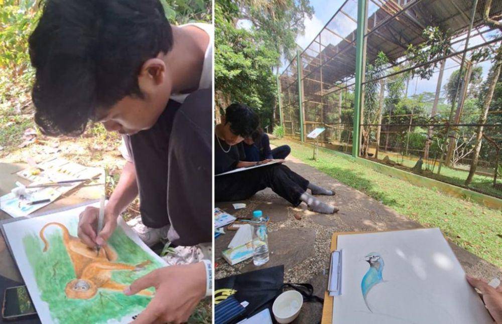 mahasiswa Program Studi Desain Komunikasi Visual (DKV) Institut Teknologi Sumatera (Itera) (Dok/Itera)