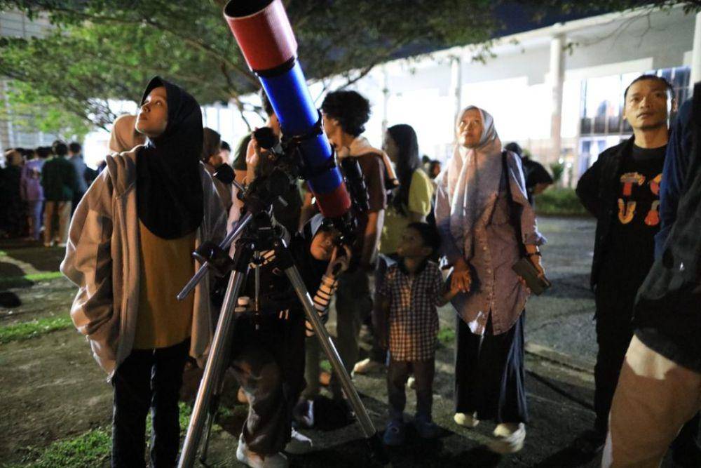 Observatorium Astronomi Itera Lampung (OAIL) Selenggarakan Kegiatan Ngamat Bareng OAIL (NGABRIL) 2025 (Dok/Humas Itera)