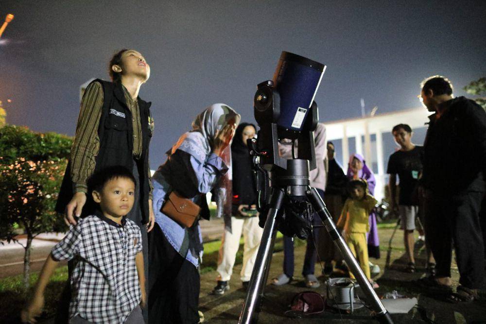 Observatorium Astronomi Itera Lampung (OAIL) Selenggarakan Kegiatan Ngamat Bareng OAIL (NGABRIL) 2025 (Dok/Humas Itera)