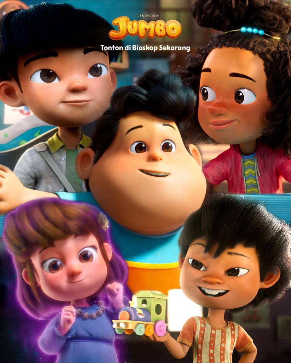 Cuplikan film Jumbo (Instagram.com/jumbofilm_id)