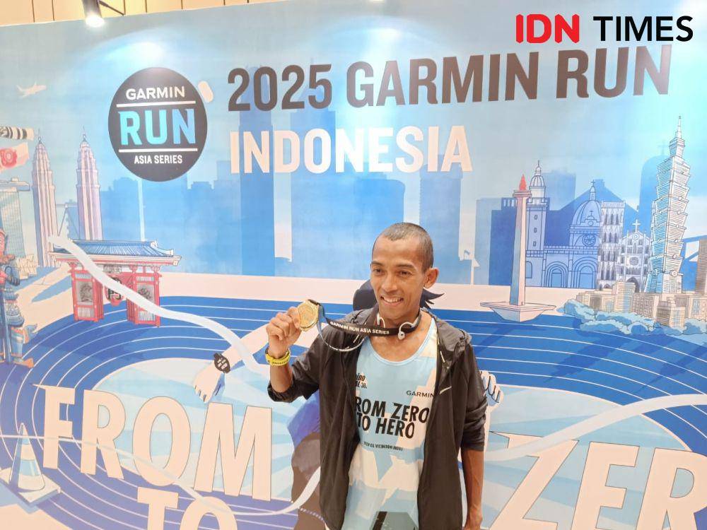 Atlet senior Indonesia, Agus Prayogo. (IDN Times/Tino)