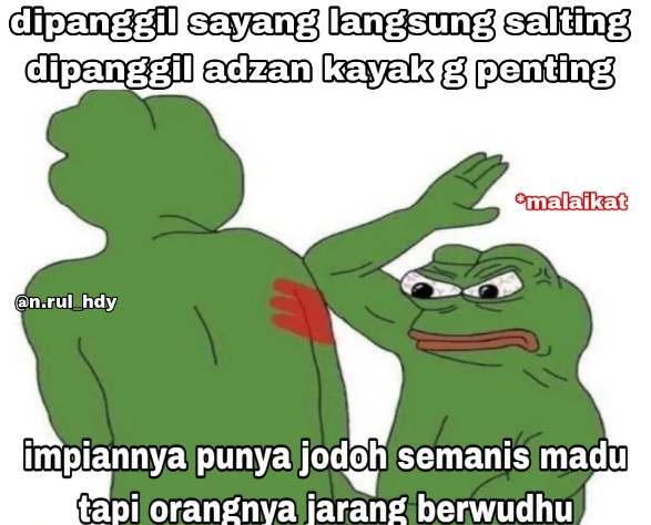 Meme tegur orang ngeyel sampai kesal (instagram.com/n.rul_hdy)