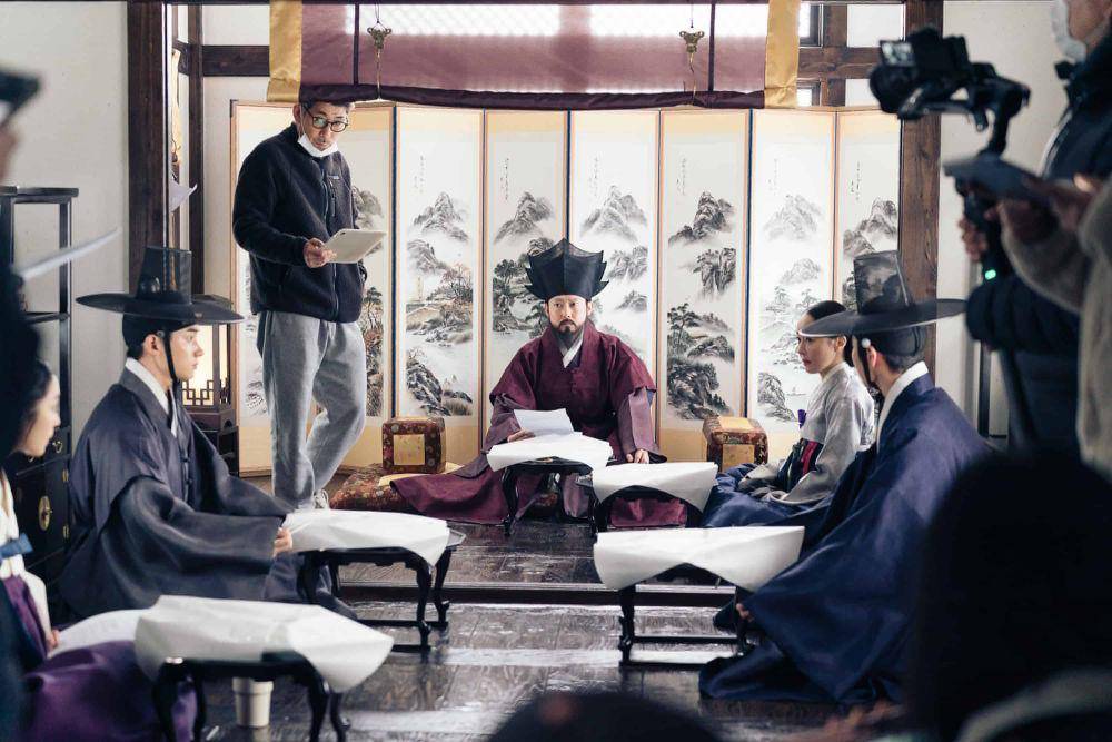 potret behind the scene Dear Hongrang (instagram.com/netflixkr)