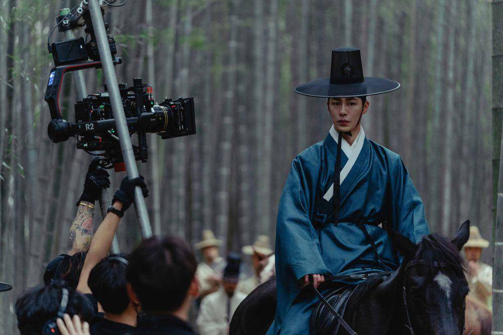 potret behind the scene Dear Hongrang (instagram.com/netflixkr)