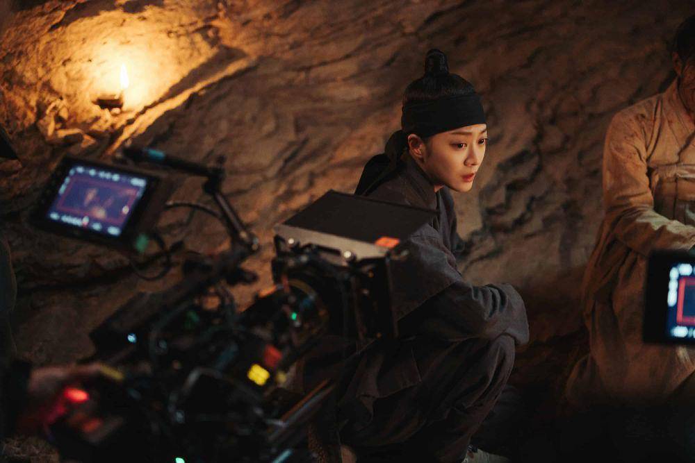potret behind the scene Dear Hongrang (instagram.com/netflixkr)