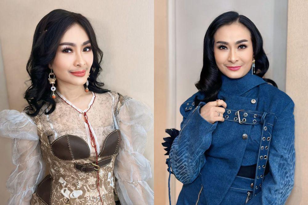 9 Referensi Flawless Makeup ala Iis Dahlia, Look-nya Cetar!