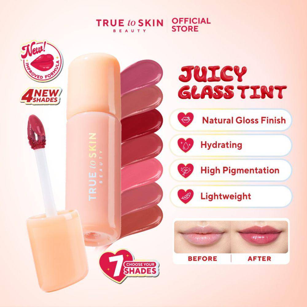 True to Skin - Juicy Glass Tint (shopee.co.id/Truetoskin Official Shop)