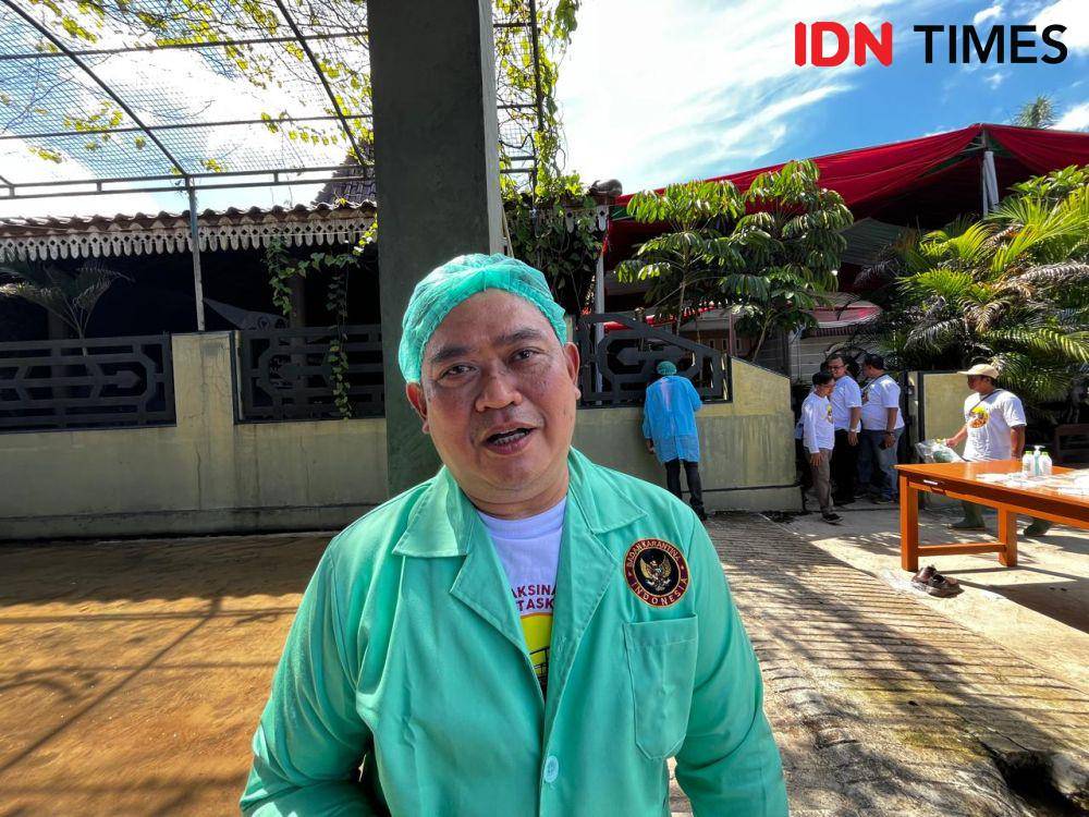 Sekretaris Dinas Peternakan dan Kesehatan Hewan (Sekdisnakkeswan) Provinsi Lampung, Anwar Fuadi. (IDN Times/Tama Yudha Wiguna)