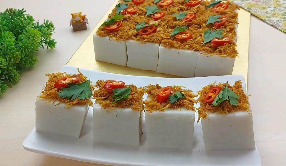 ilustrasi kue talam abon (YouTube.com/Resep Abi)