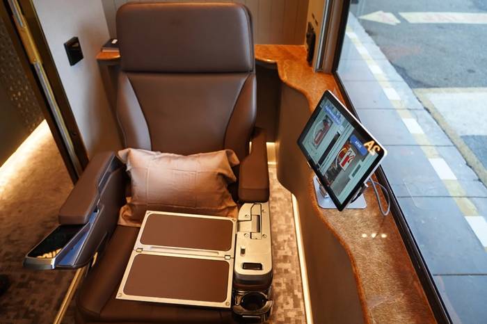 Potret fasilitas di Suite Class Compartment (Dok. PT KAI)