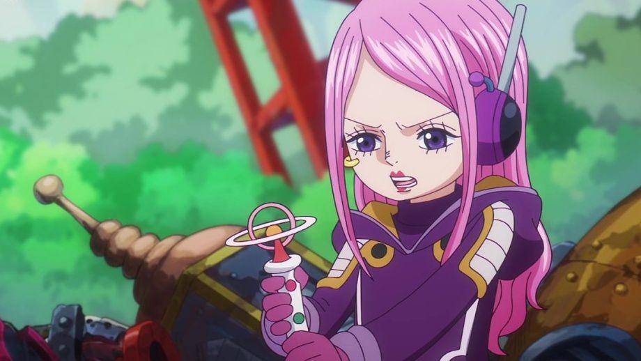 Bonney dalam wujud anak kecil. (dok. Toei Animation/One Piece)
