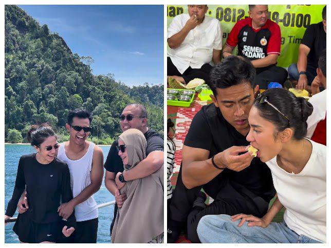 10 Momen Arhan dan Azizah Liburan di Padang, Makin Lengket Saja!