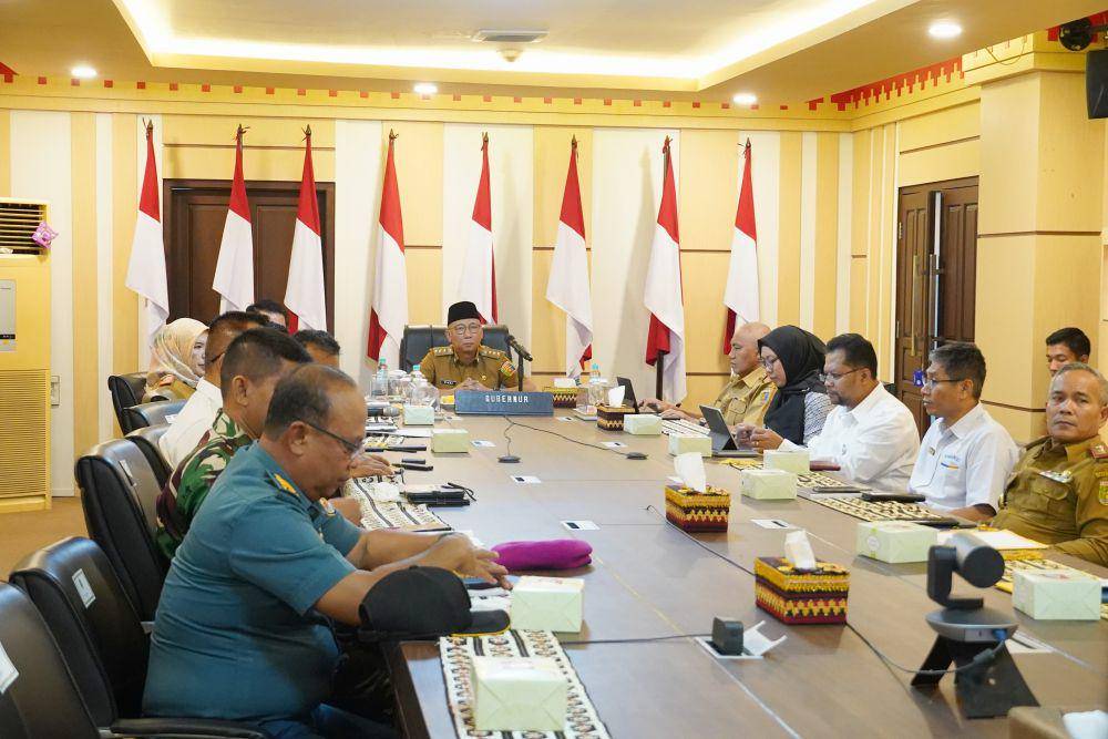 Rapat Pengendalian Inflasi Daerah Provinsi Lampung (Dok/Humas Pemprov Lampung)