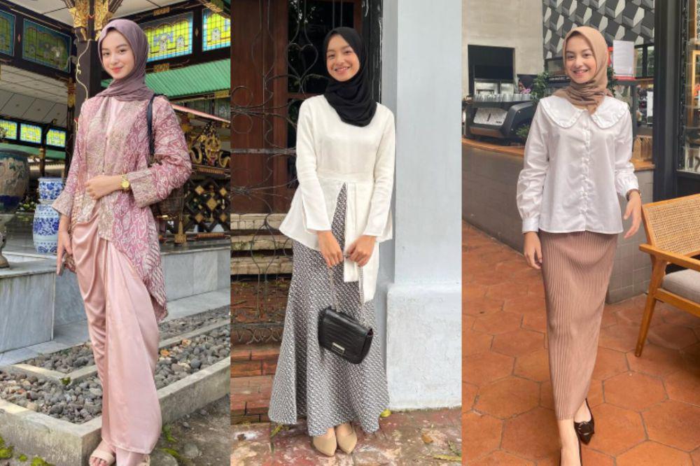 7 Inspirasi Outfit Kondangan ala Nabila Putri Sulistyo, Elegan!