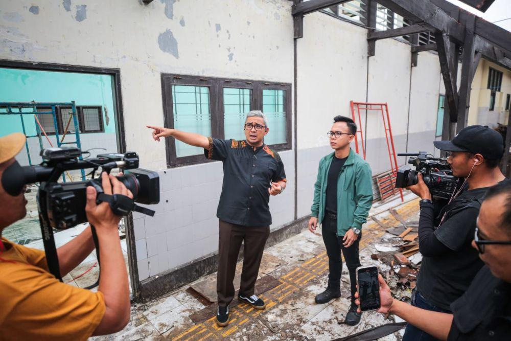 Farhan Segel Permanen Lahan Palaguna Jalan Asia-Afrika