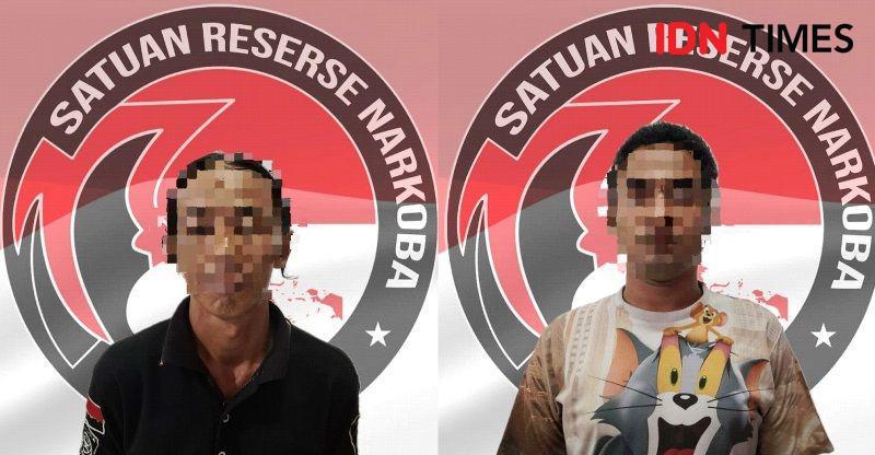 Transaksi Narkotika di Jalan Raya, Dua Warga Waru Dibekuk Polres PPU