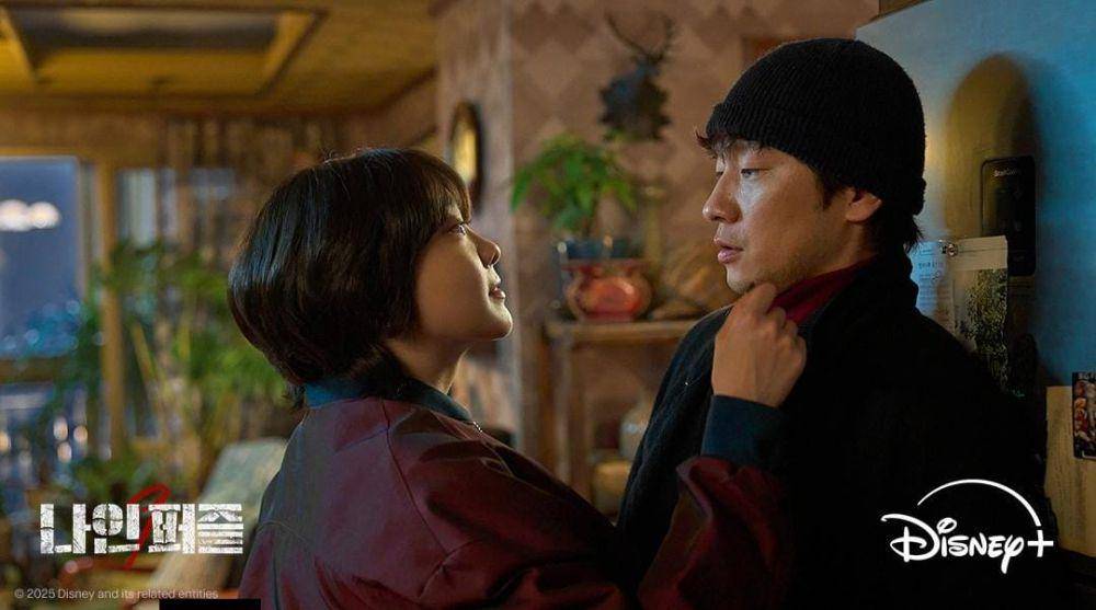 Kim Da Mi dan Son Suk Gu di drama Nine Puzzles (instagram.com/disneypluskr)