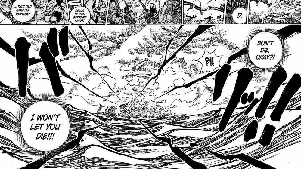 Emet melepaskan Haoshoku Joy Boy. (dok. Shueisha/One Piece)