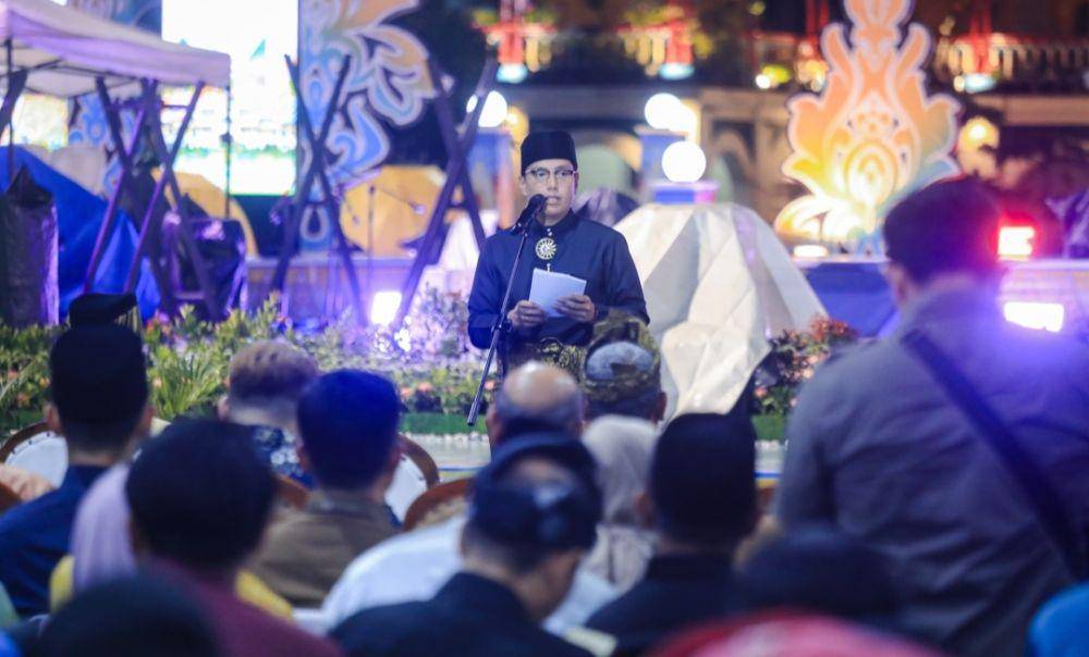 Gelar Melayu Serumpun (Gemes) ke- 8 tahun 2025 resmi dibuka di halaman Istana Maimun, Jalan Brigjen Katamso Kota Medan (Dok. Diskominfo Medan)