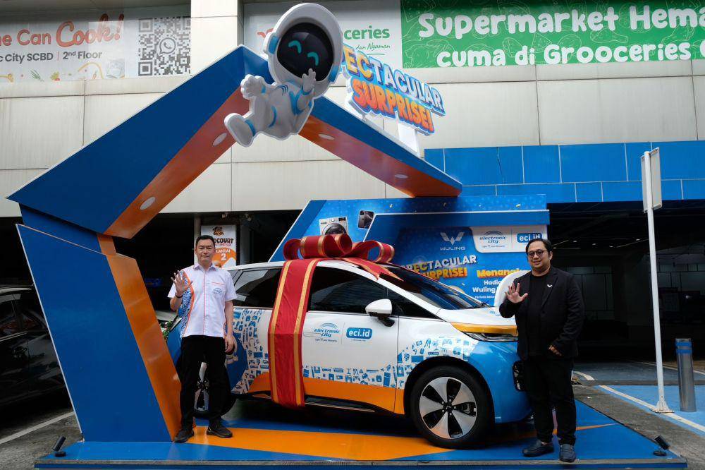 Wuling New Cloud EV Jadi Hadiah Bagi Konsumen Electronic City