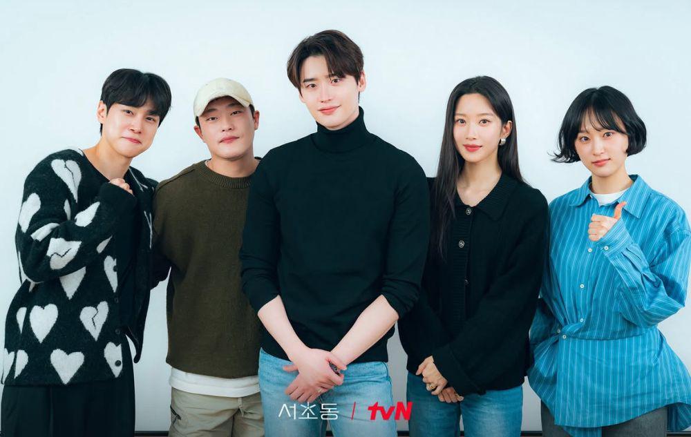 7 Potret Artis Korea di Pembacaan Naskah Drama Law And The City