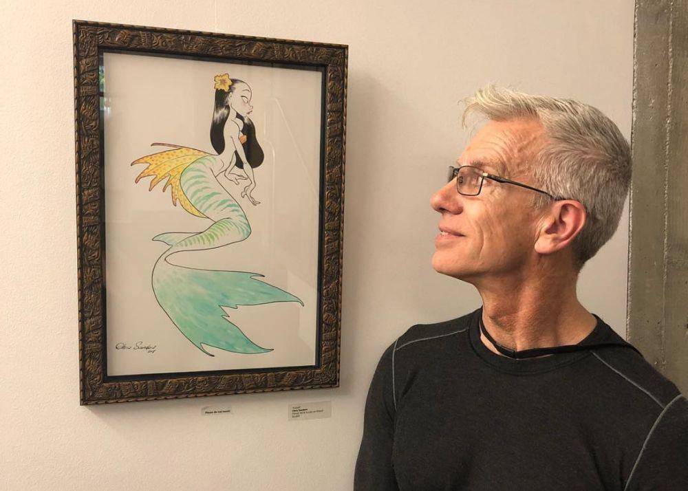 Potret Chris Sanders pengisi suara Stitch (Instagram/chrissandersart)