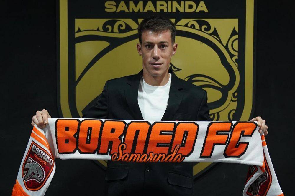 Mariano Peralta, pemain Borneo FC asal Argentina (instagram.com/marianoperalta.9)