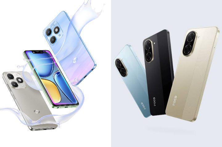itel A90 vs POCO C71, Dua HP Murah dengan Chipset Unisoc