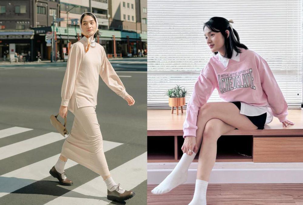 7 Inspirasi OOTD Casual Elegan ala Jeanneta Sanfadelia