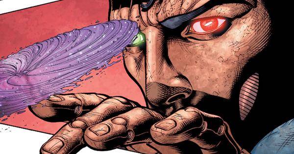 Persepsi Cosmic Armor Superman terhadap alam Limbo - Final Crisis: Superman Beyond