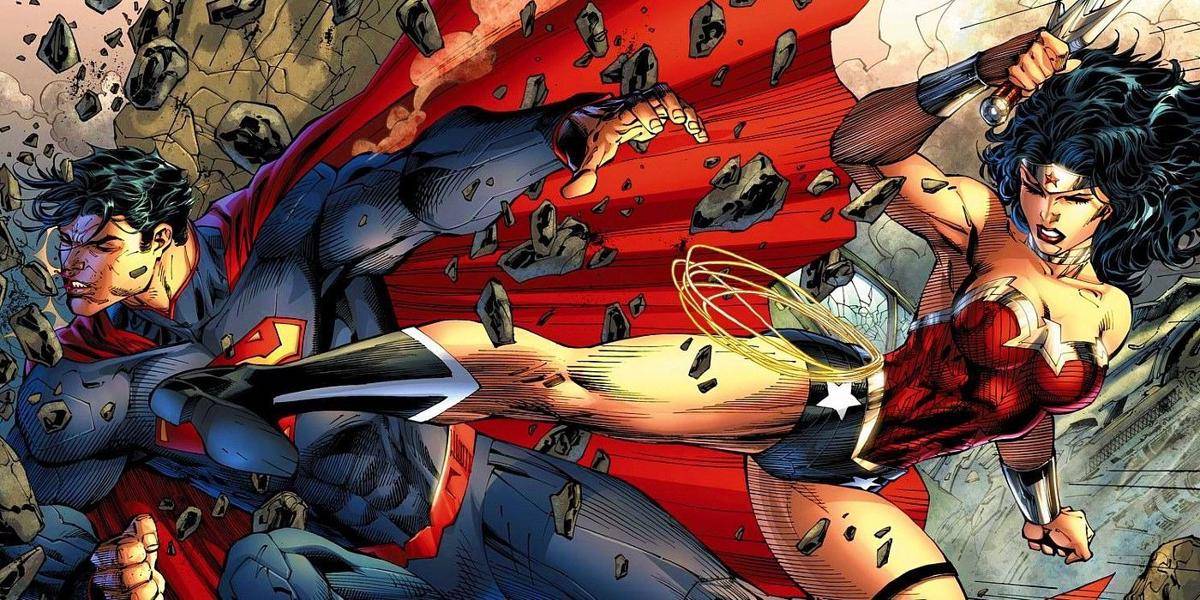 Wonder Woman vs Superman (Dok. DC Comics)