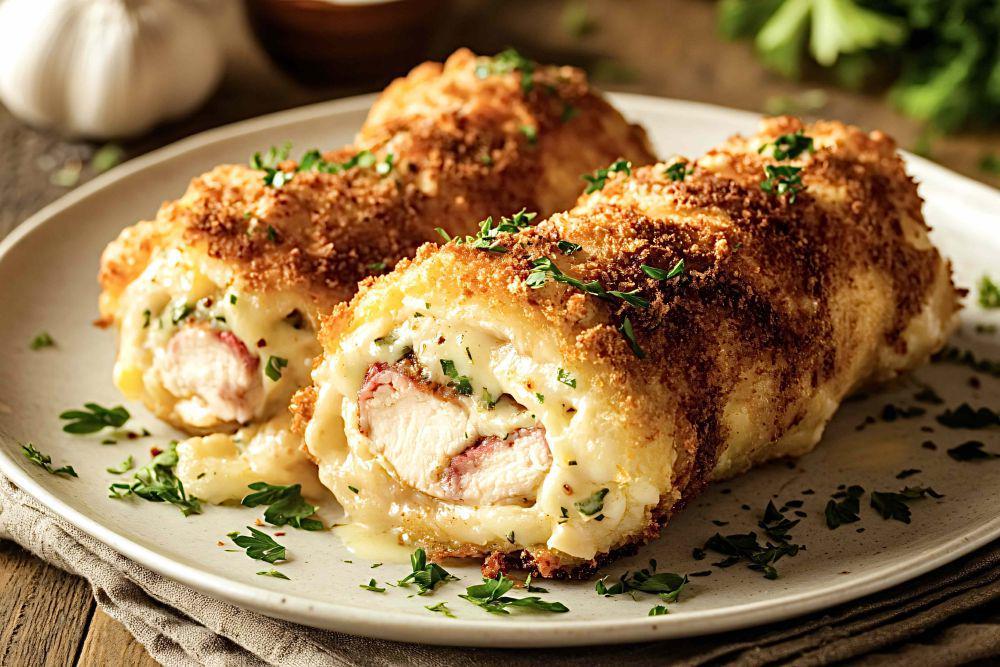 5 Tips Membuat Chicken Cordon Bleu yang Garing di Luar, Lumer di Dalam