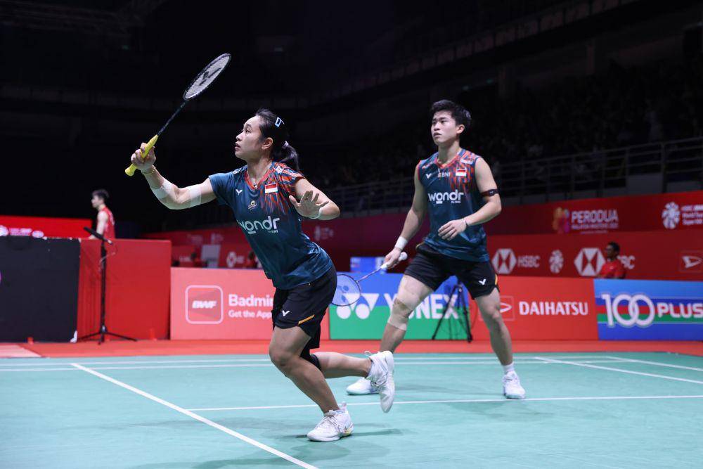 Verrell Yustin Mulia/Lisa Ayu Kusumawati di 16 besar Malaysia Masters 2025 (dok.PP PSBI)