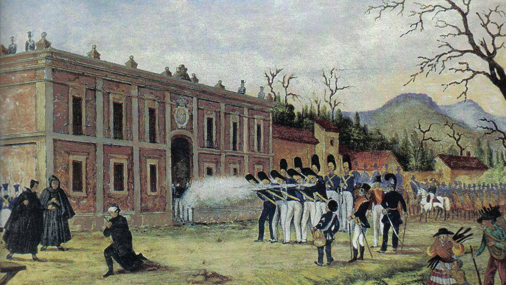 ilustrasi Perang Kemerdekaan Meksiko (commons.wikimedia.org/Ayuntamiento Morelia)