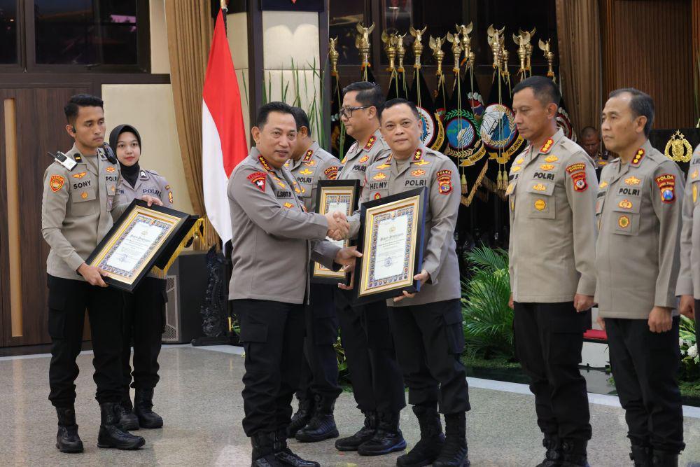Polda Lampung Raih Penghargaan IKPA Nasional dari Kapolri