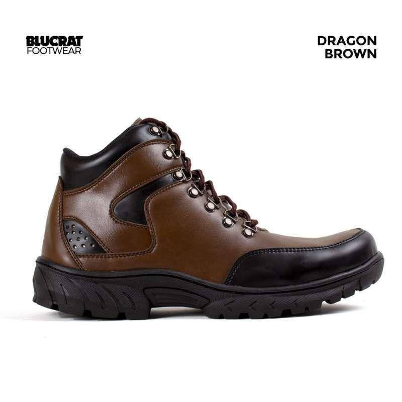 Blucrat Sepatu Boots Pria Safety Dragon (blibli.com/Gudangstock)