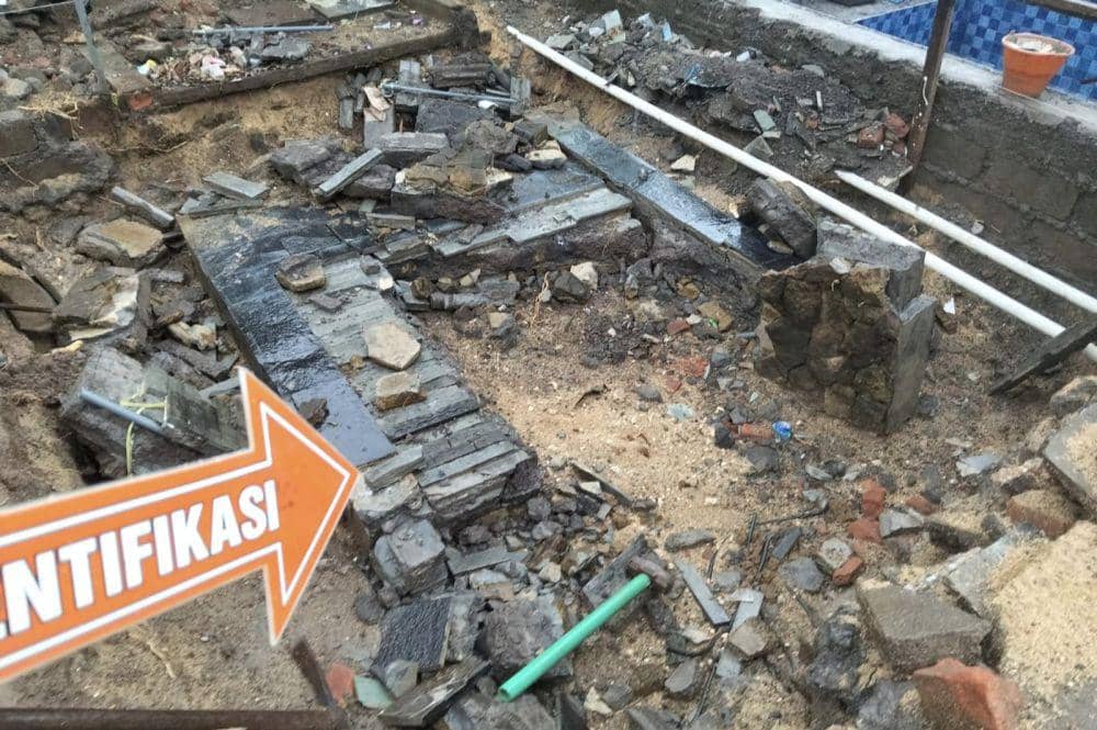 Lokasi kejadian korban tertimpa tembok dan meninggal dunia (Dok.IDN Times/Polresta Denpasar)