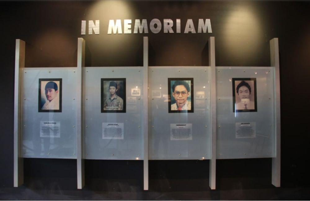 Potret Pejuang Reformasi di Museum Tragedi 12 Mei 1998 (humas.trisakti.ac.id)