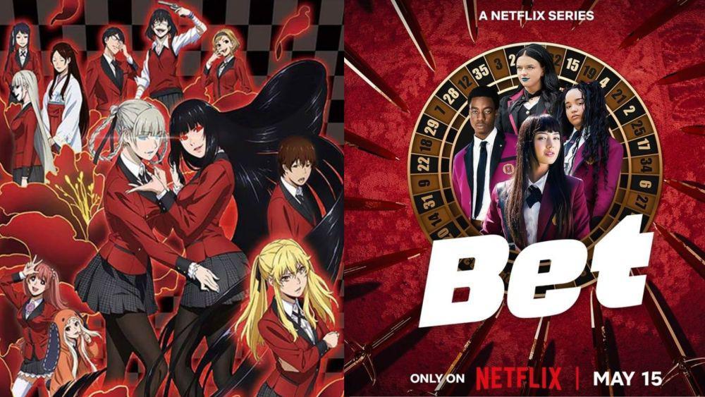 7 Potret Perbandingan Karakter Serial Bet Vs Anime Kakegurui