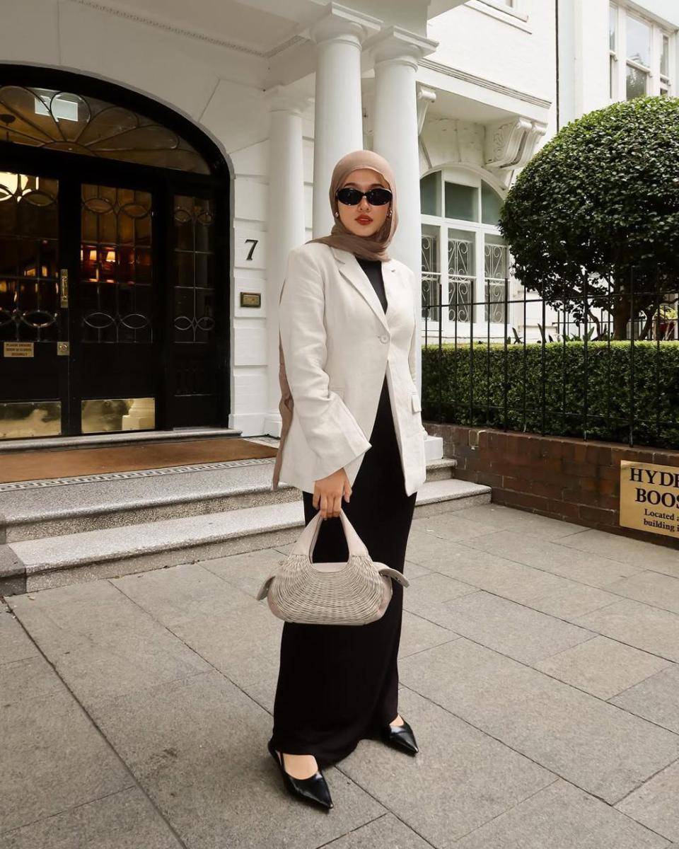 inspirasi classic style ala Ana Octarina (instagram.com/anaoctarina)