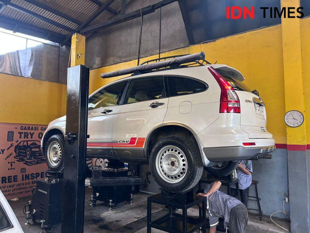 Gak Asal Tebak, Bengkel Ini Punya Metode Pengecekan Kaki-kaki Presisi