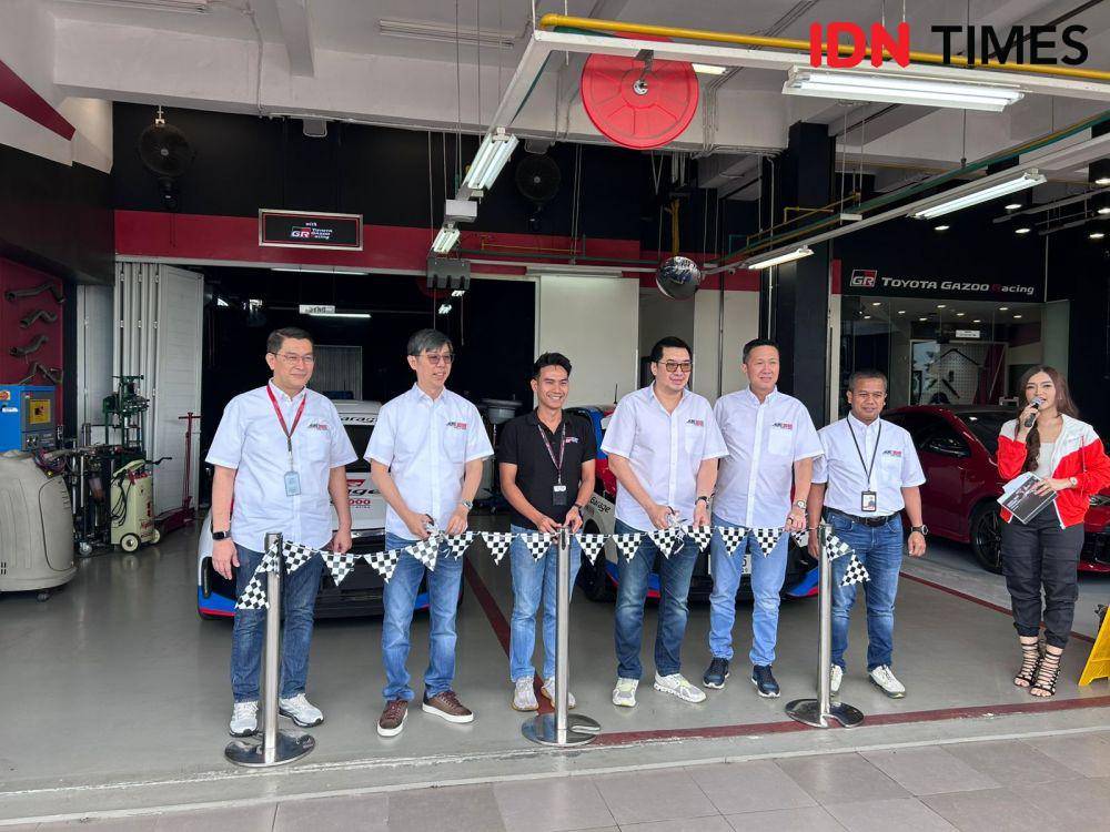 Seremoni peresmian New GR Garage (IDN Times/Fadhliansyah)
