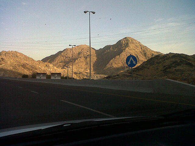 ilustrasi Jabal Tsur (commons.wikimedia.org/Abdul Razzaq Phulpoto)