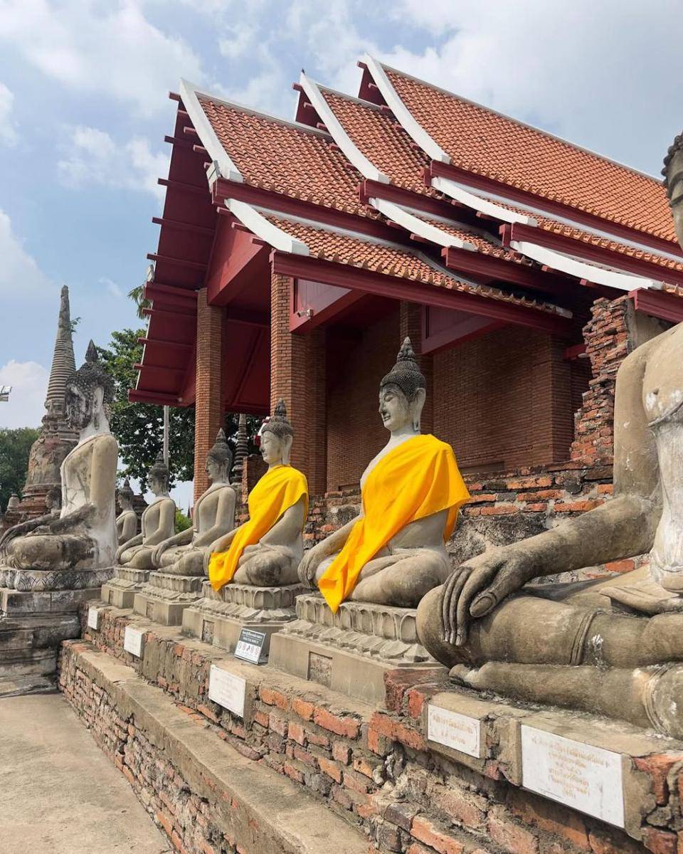 potret Wat Yai Chai Mongkhon (instagram.com/bellagap)