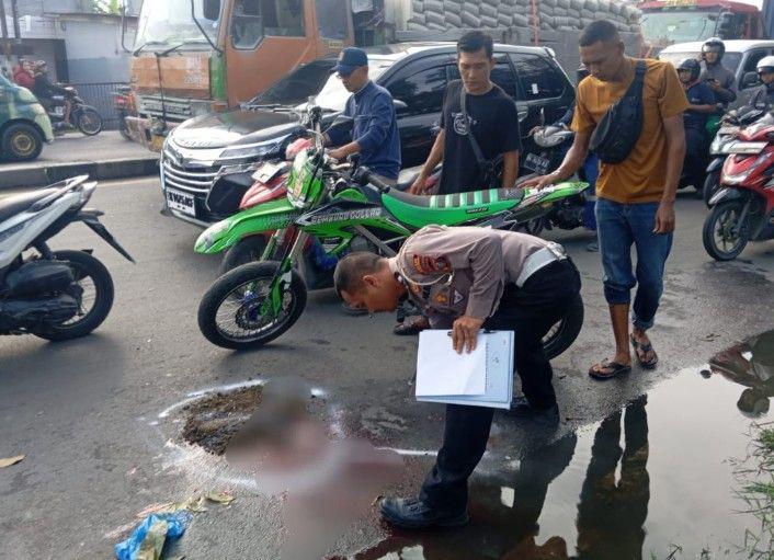 Seorang Mahasiswa Meninggal Terlindas Bus Listrik Pemko Medan