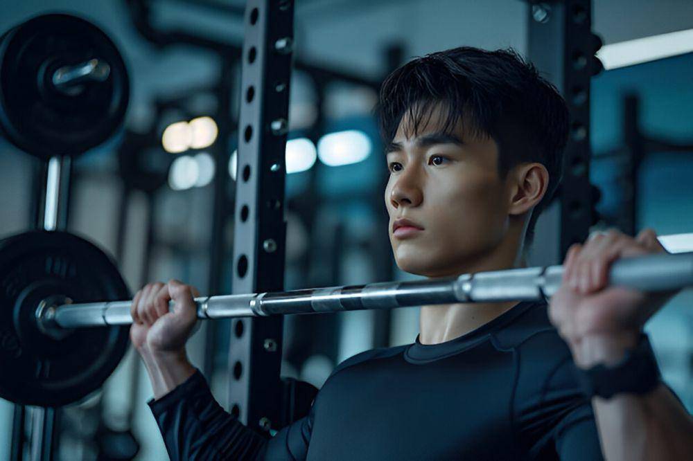 ilustrasi pria melakukan gym (freepik.com/freepik)