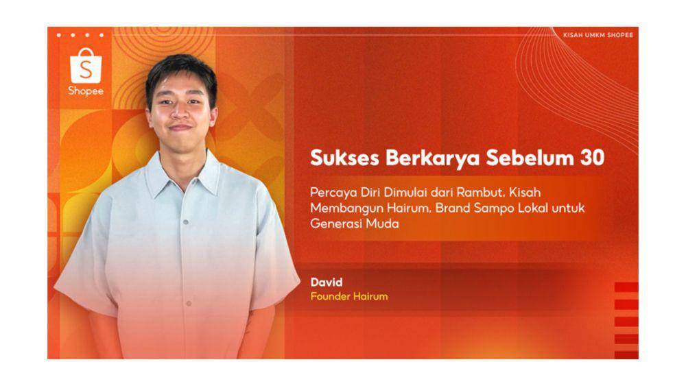 Kisah David Membangun Hairum, Brand Sampo Lokal untuk Generasi Muda